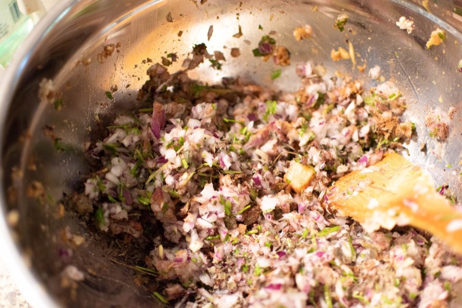 Baked Chicken Koftas