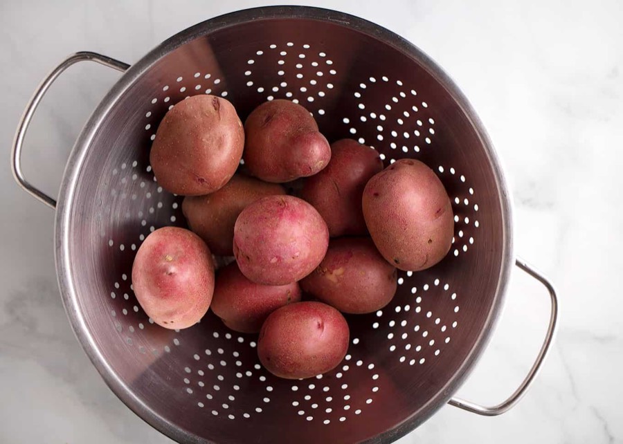 Crispy Oven Roasted Red Potatoes