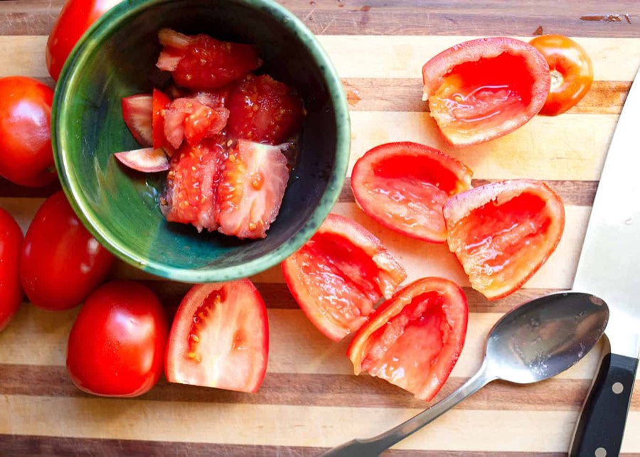 Crostini With Pomodori Al Forno (Oven-Roasted Tomatoes)