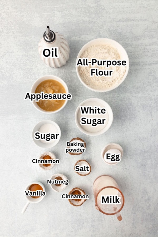 Easy Applesauce Muffins