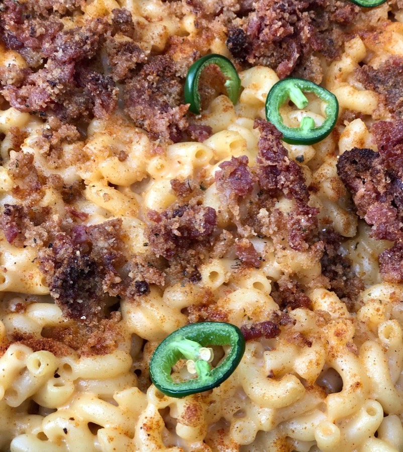 Smoky Skillet Bacon Mac & Cheese
